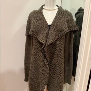 Lovestitch Olive Knit Cardigan